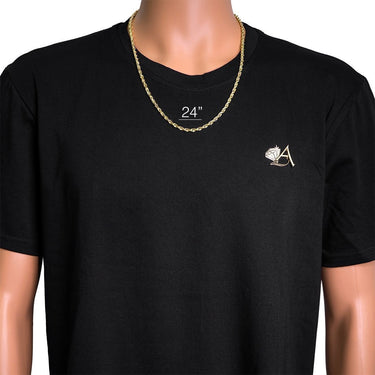 10k Yellow Gold Rope Chain 3.5 mm